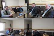 دیدار نوروزی رئیس هیئت مدیره شرکت خمیرمایه خوزستان با معاون غذا و دارو دزفول